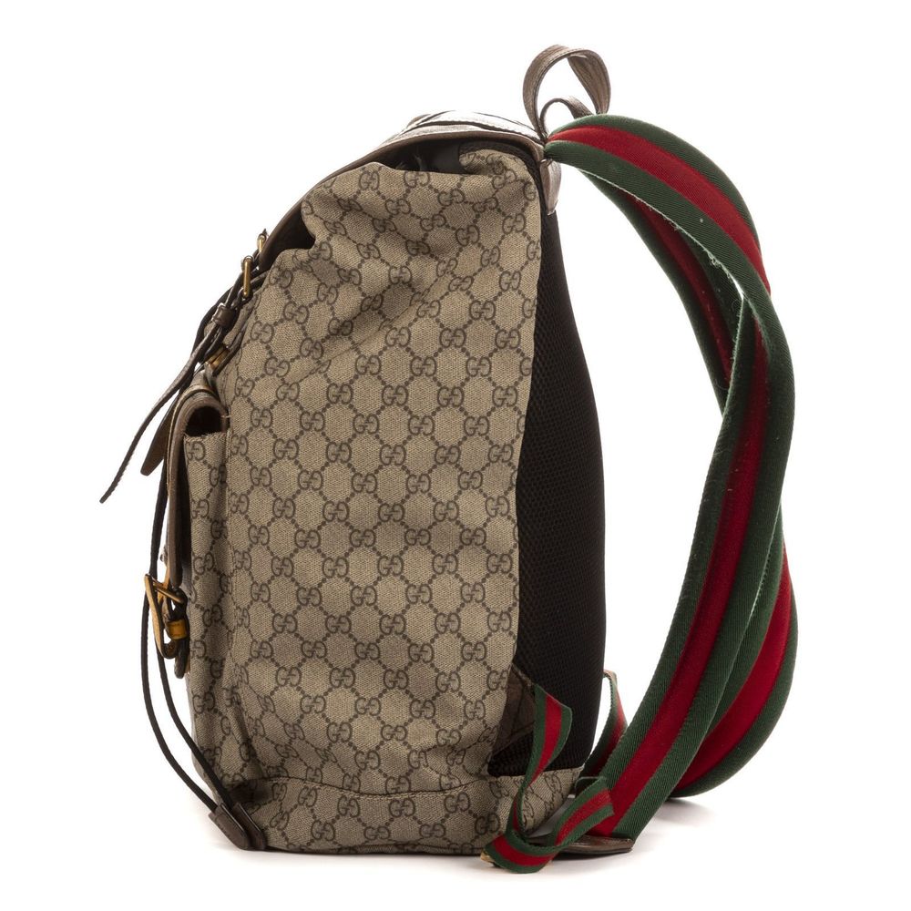 Gucci Web Backpack Beige Monogram A - image 3
